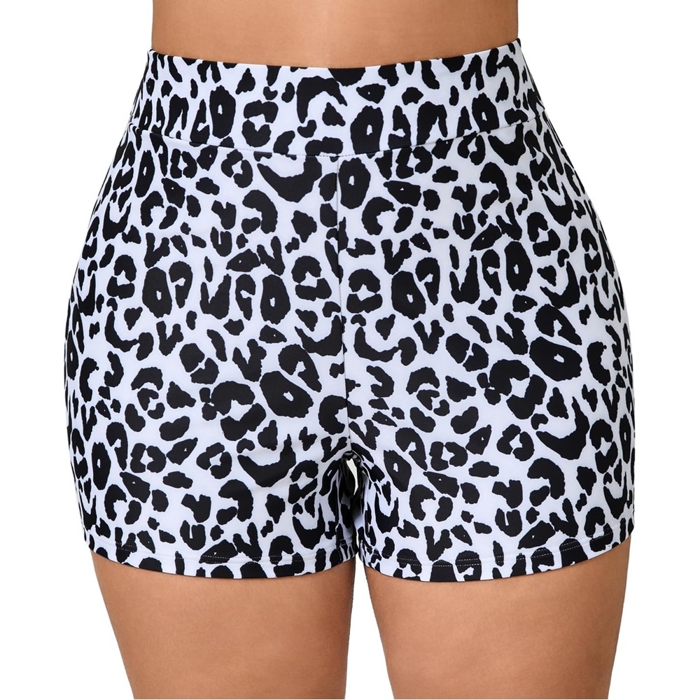 Leopard Print Women's Shorts